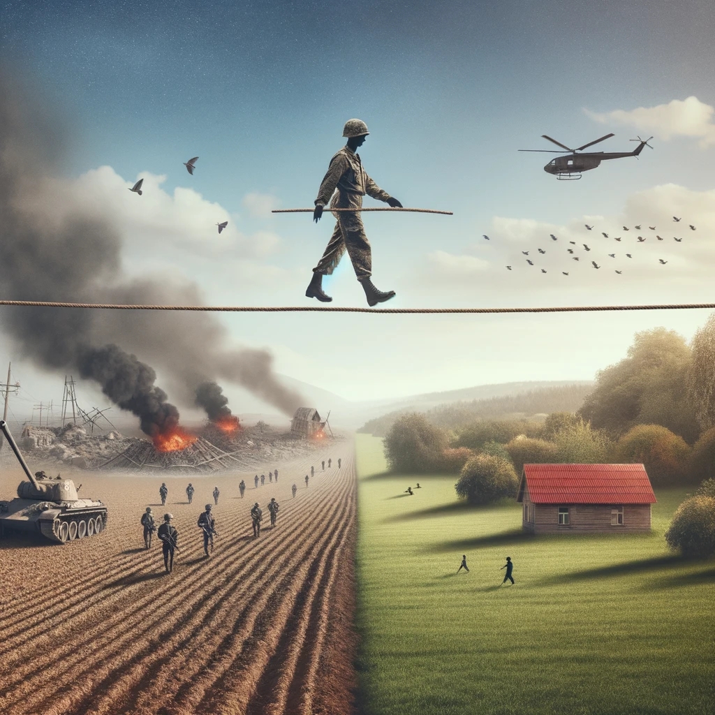 Balancing Act in Warfare: Military Necessity vs. Humanity
